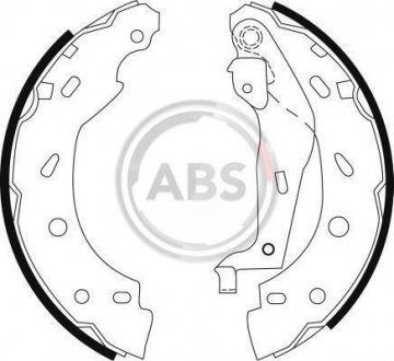 Тормозные колодки.) A.B.S. 9123