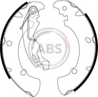 Тормозные колодки.) A.B.S. 9154