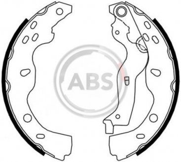 Тормозные колодки.) A.B.S. 9190