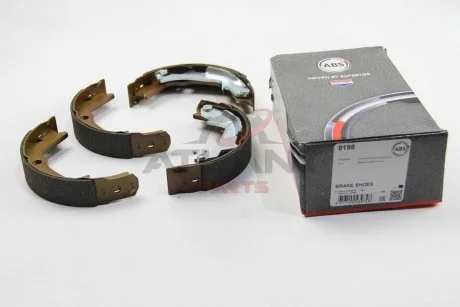 Колодки тормозные задние. Getz/Sonata/Optima/Magentis 98-12 A.B.S. 9198