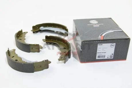 Колодки тормозные задние. 207/208/301/C3/C-Elysee (07-21) A.B.S. 9226