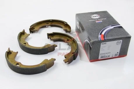 Фото гальмівні колодки ручного гальма A.B.S. 9240 Гальмівні колодки ручного гальма A.B.S. 9240