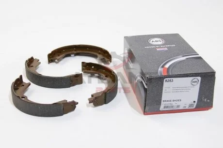 Фото колодки ручного гальма Hyundai Tucson,Sonata V 04-10/Kia Sportage 06- A.B.S. 9253 Колодки ручного гальма Hyundai Tucson,Sonata V 04-10/Kia Sportage 06- A.B.S. 9253