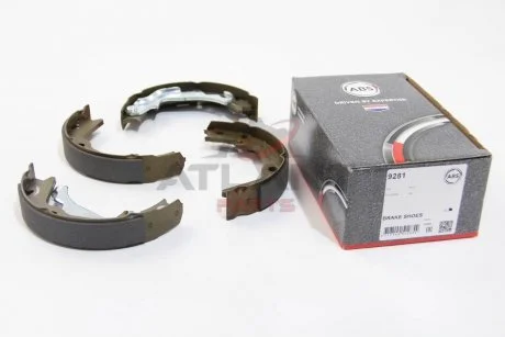 Колодки тормозные задние. i20/Soul 08-14 A.B.S. 9281