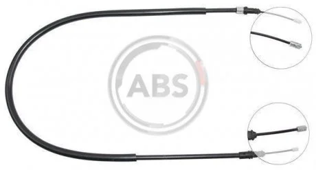 Трос ручного тормоза A.B.S. K12286