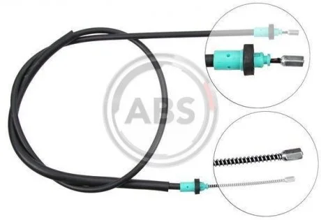 Фото трос ручного гальма A.B.S. K13606 Трос ручного гальма A.B.S. K13606