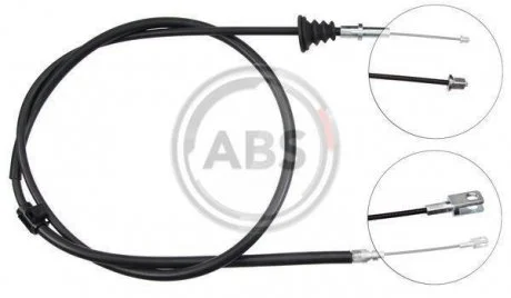 Трос ручного тормоза A.B.S. K13786