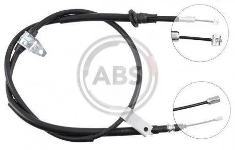 Трос ручного тормоза A.B.S. K14187