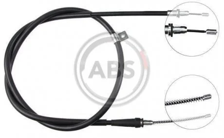 Трос ручного тормоза A.B.S. K14648