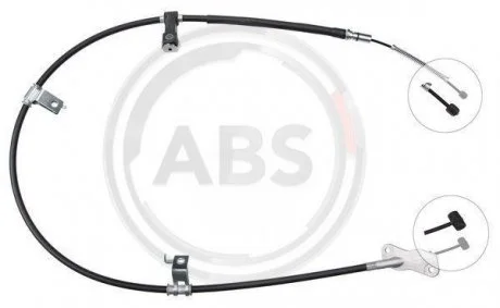Трос ручного тормоза A.B.S. K17288