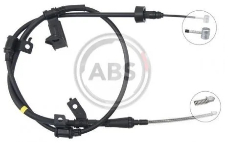 Трос стояночного гальма A.B.S. A.B.S. K17509