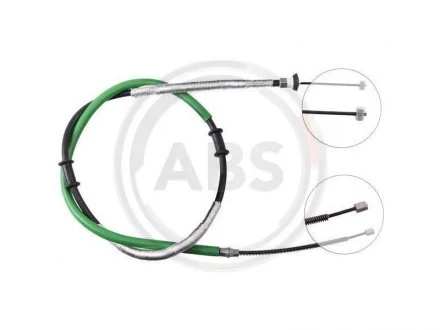 Трос ручного тормоза A.B.S. K18078