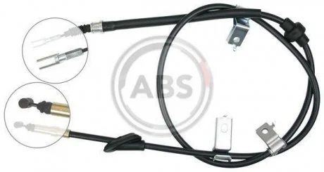 Трос ручного тормоза A.B.S. K19188