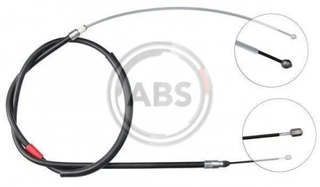 Фото трос ручного гальма A.B.S. K19928 Трос ручного гальма A.B.S. K19928