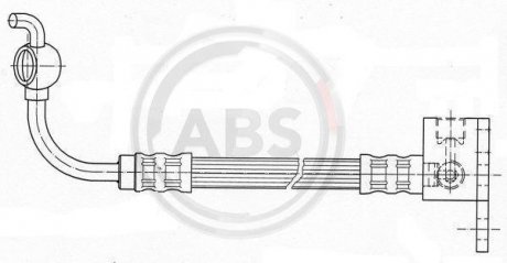 Шланг тормозной A.B.S. SL3763