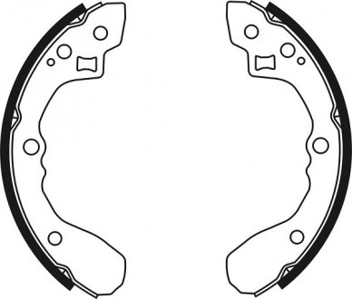 Гальмівні колодки, барабанні ABE C00313ABE