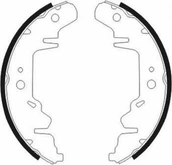 Гальмівні колодки, барабанні ABE C00318ABE