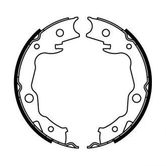 Фото тормозные колодки, барабанные ABE C01063ABE Тормозные колодки, барабанные ABE C01063ABE