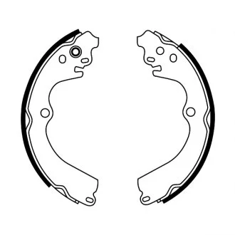 Тормозные колодки, барабанные ABE C07009ABE