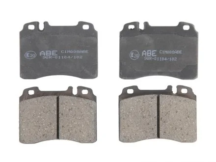 Фото 1 - гальмівні колодки, дискові ABE C1M008ABE Гальмівні колодки, дискові ABE C1M008ABE (фото 1)