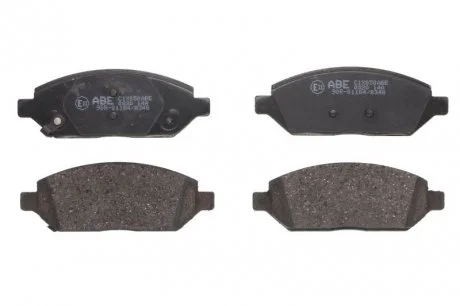 Комплект гальмівних колодок передн, OPEL KADETT B, KARL 1.0/1.0LPG/1.5 08.71-03.19 ABE C1X050ABE