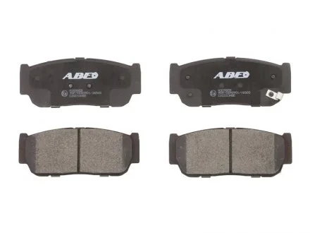 Комплект тормозных колодок, дисковый тормоз ABE C20010ABE