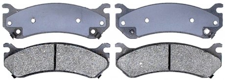 Колодки тормозные передние, задние ACDelco 14D785CH
