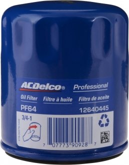 Фильтр масляный ACDelco PF64F