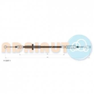 Трос ручн.гальм. передн.Nuovo Ducato 95- ADRIAUTO 1102071