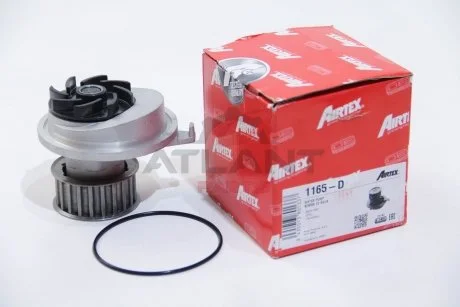 Фото помпа води Kadett E 1.6D AIRTEX 1165D Помпа води Kadett E 1.6D AIRTEX 1165D