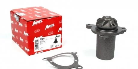 Помпа воды с вентилятором DB 207,307 83-,MB100 AIRTEX 1386