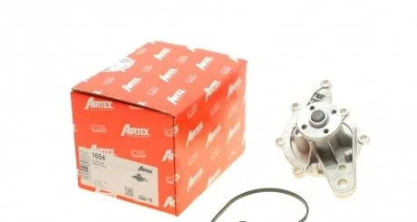 Фото водяний насос Smart 0.6/0.7i/0.8cdi 98-07 AIRTEX 1654 Водяний насос Smart 0.6/0.7i/0.8cdi 98-07 AIRTEX 1654