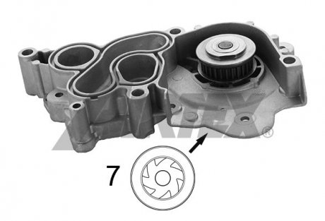 Помпа води Polo 1.0, SKODA Fabia, Seat Ibiza 1.0TSI 11- AIRTEX 2076