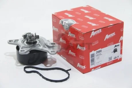 Помпа воды C1 II 1.0 VTi 68 14-, TOYOTA C1 II 1.0 VTi 68 14-, PEUGEOT 108 1.0 VTi 14- AIRTEX 2089