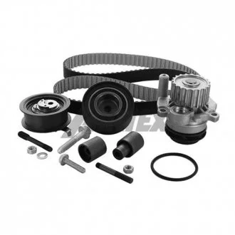 Фото к-т ГРМ (ремень + 4 ролика + помпа + крепление) A3 1,9TDI 96-01 VW 1,9TDI/SDI: Golf IV, Polo SKODA AIRTEX WPK937802 К-т ГРМ (ремень + 4 ролика + помпа + крепление) A3 1,9TDI 96-01 VW 1,9TDI/SDI: Golf IV, Polo SKODA AIRTEX WPK937802