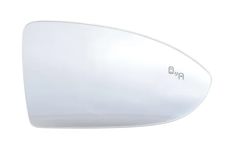 Вкладыш зеркала правый, выпуклый + обогрев + ук.поворот. 4 PINS, 4 Pins, ALKAR 6452138