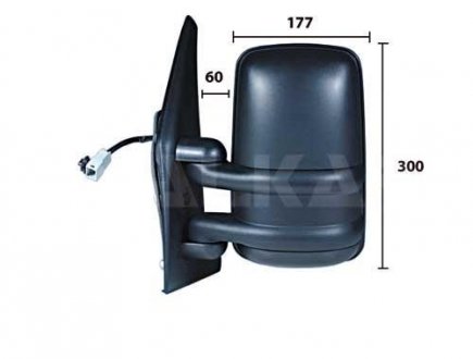Дзеркало зовнішнє ALKAR 9225902