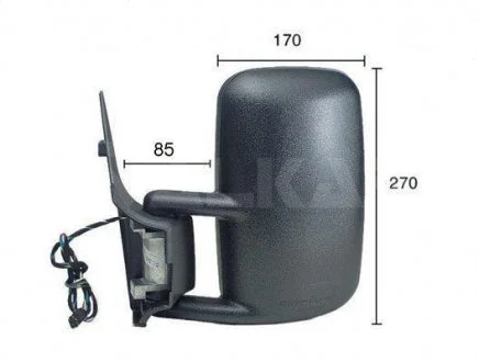 Бокове дзеркало ALKAR 9225966