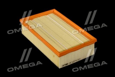 Фільтр повітряний (L:292, L1:177, H:70) AUDI A3,Skoda Octavia,Golf 12- ALPHA FILTER AF1874