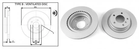 Диск тормозной APPLUS 61328AP