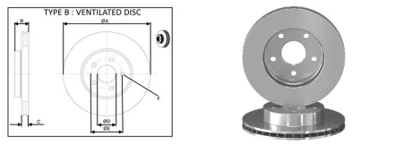 Диск гальмiвний APPLUS 61757AP