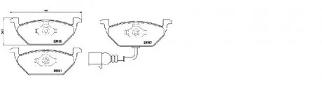 Колодки гальмівні APPLUS 71129BAAP