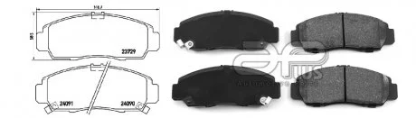 Колодки гальмівні APPLUS 71201BAAP