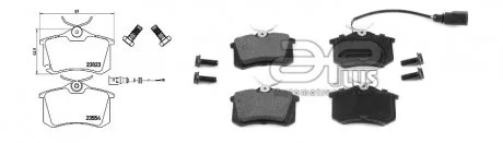 Тормозные колодки APPLUS 71211BEAP