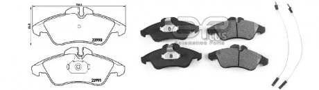 Колодки гальмівні APPLUS 71220BAAP