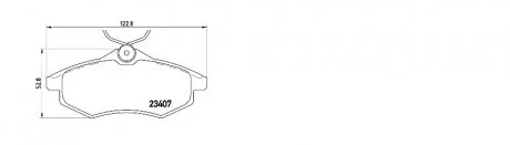 Колодки гальмівні APPLUS 71236BAAP