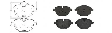 Тормозные колодки APPLUS 71256BAAP