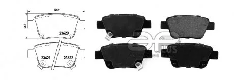 Тормозные колодки APPLUS 71290BAAP