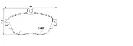 Колодки гальмівні APPLUS 71306BAAP