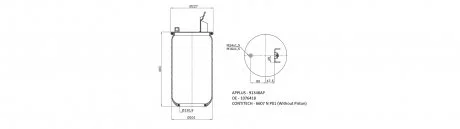 Пневморесора APPLUS 91348AP